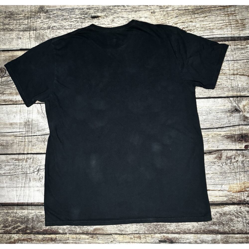 Chevy C10 Nation American Flag Slammed Truck T Shirt Mens Size XL Black - Picture 6 of 6